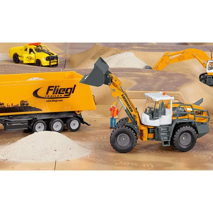 SIKU 3561 Siku Liebherr Radlader L 566 gelb 5,5cm – Bild 6