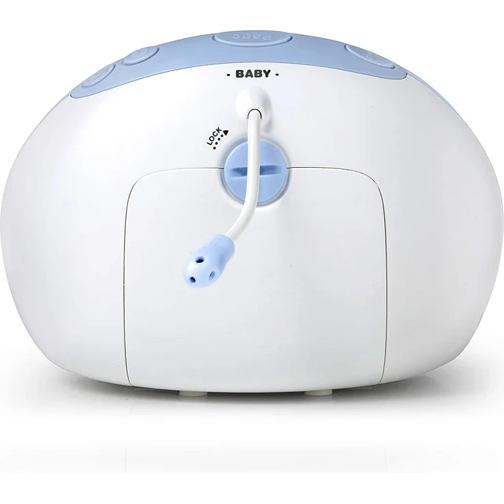 Alecto DBX-85 Digitale DECT Babyphone (100% störungsfrei), hohe Reichweite von bis zu 300 Meter, Rücksprechfunktion, LED-Geräuschanzeige und Nachtlicht – Bild 8