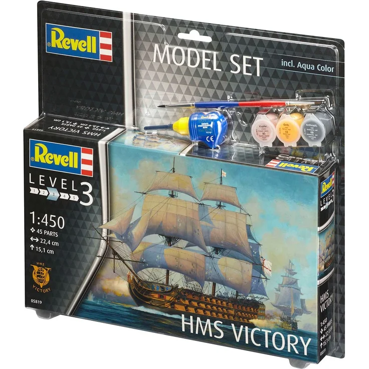 Revell - 65819 - Maquette Model Set Amiral Nelson Flagship 120 Jahr(e) – Bild 10