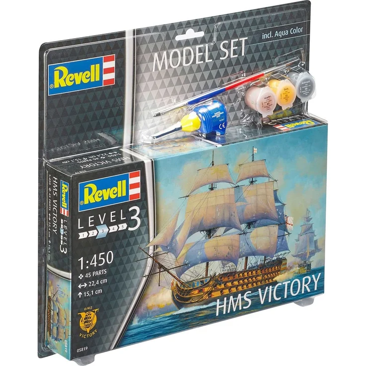 Revell - 65819 - Maquette Model Set Amiral Nelson Flagship 120 Jahr(e) – Bild 9