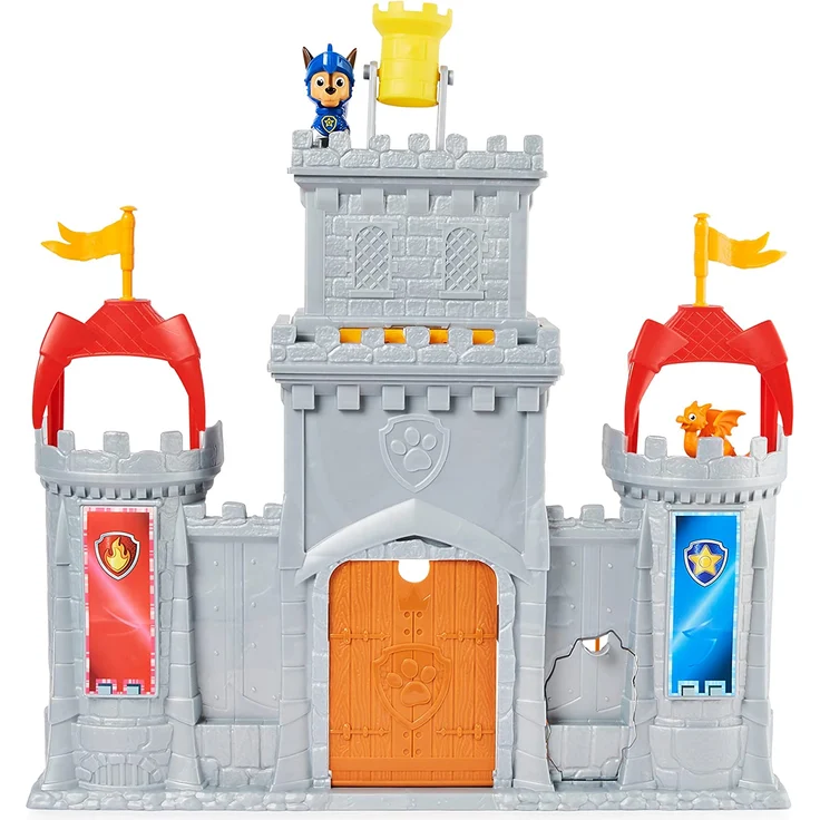 PAW Patrol Rescue Knights Castle HQ verwandelbares 11-teiliges Spielset mit Chase und Mini-Drache Draco Actionfiguren Kinderspielzeug Schloss 3 Jahr(e) Mehrfarbig – Bild 9