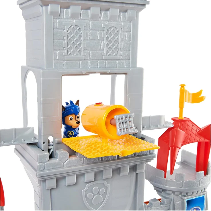 PAW Patrol Rescue Knights Castle HQ verwandelbares 11-teiliges Spielset mit Chase und Mini-Drache Draco Actionfiguren Kinderspielzeug Schloss 3 Jahr(e) Mehrfarbig – Bild 5