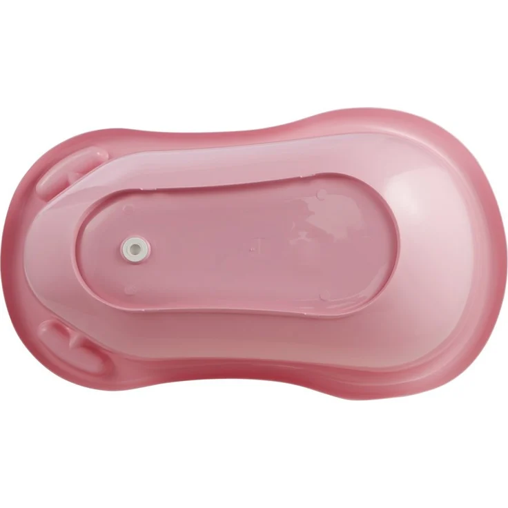 keeeper Babybadewanne mit Stöpsel, Mickey Mouse Pink, Ab 0 bis ca. 12 Monate, 84 cm lang, ergonomisch – Bild 5