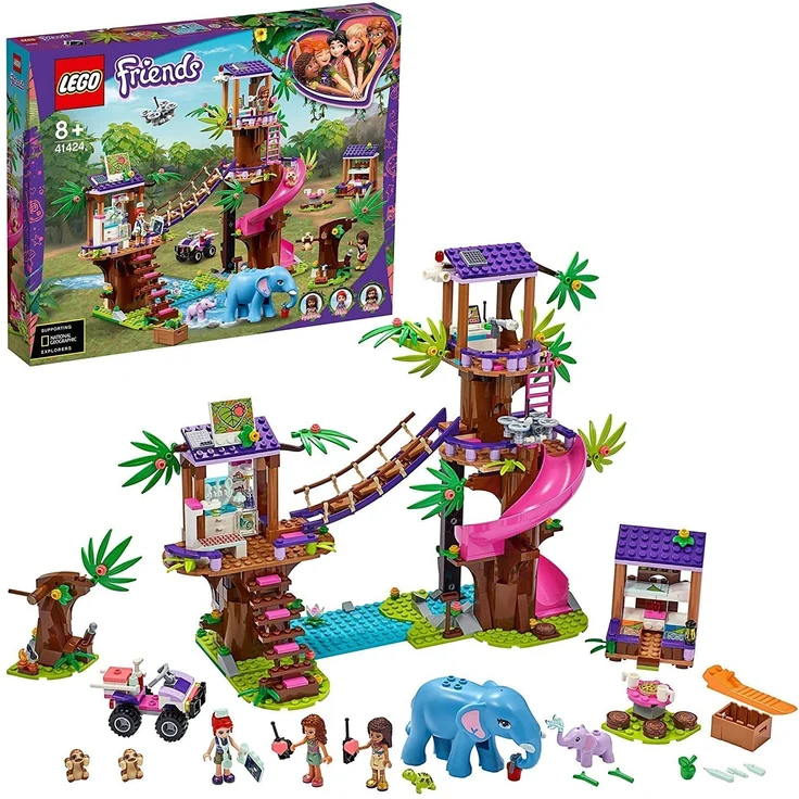 LEGO Friends - Tierrettungsstation im Dschungel 41424 – Bild 1