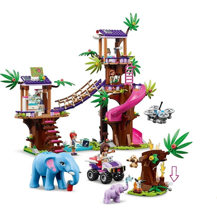 LEGO Friends - Tierrettungsstation im Dschungel 41424 – Bild 3