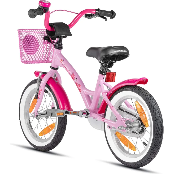 Prometheus Bicycles Kinderfahrrad Hawk, 1 Gang, 14 Zoll, RH 23 cm, rosa – Bild 6