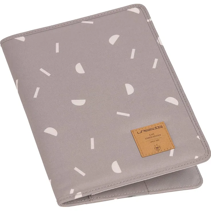Lässig Mutterpasshülle Blocks taupe