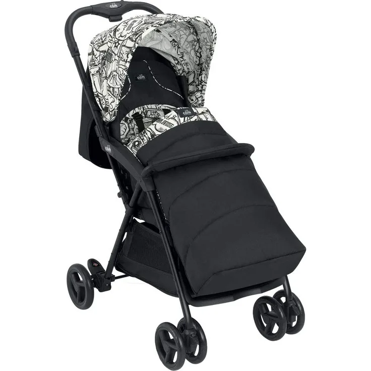 CAM 'Curvi' Sportwagen/Buggy Black / White Comic