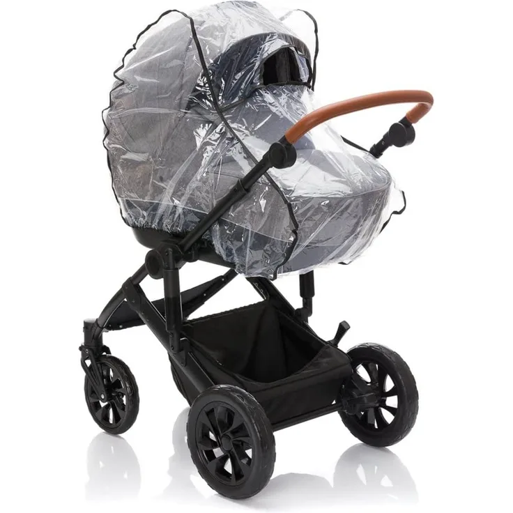 Regenschutz Kinderwagen, transparent