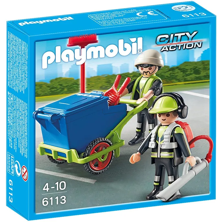 Playmobil 6113 - Stadtreinigungs-Team