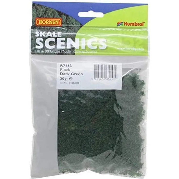 Humbrol R7163 Skale Scenics Flock - Dark Green