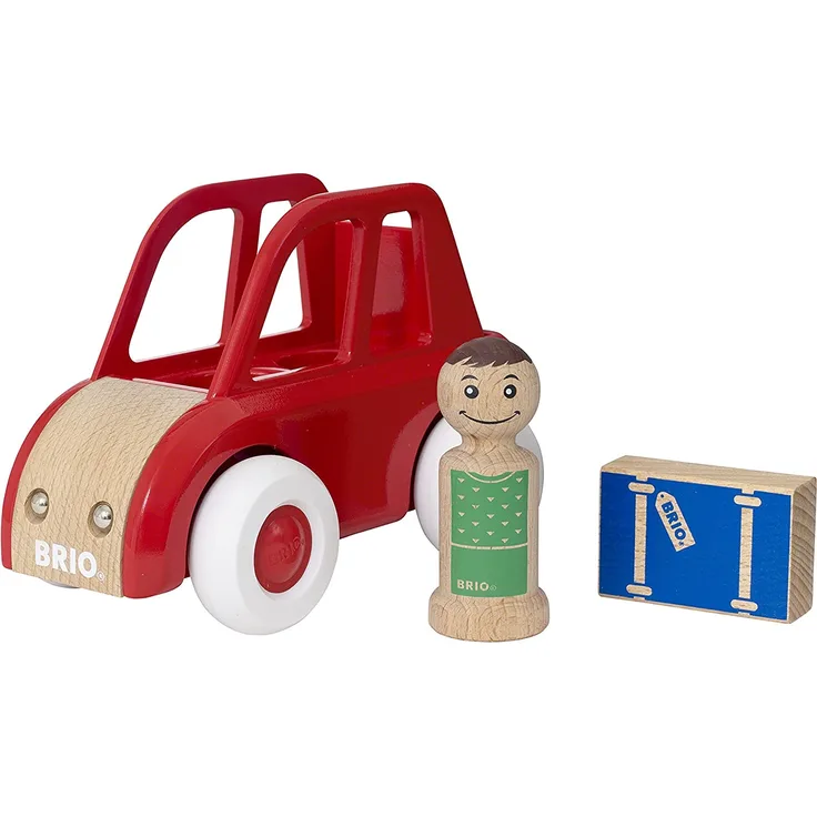 BRIO My Home Town 30346 - Rotes Stadtauto Spielzeugfahrzeug