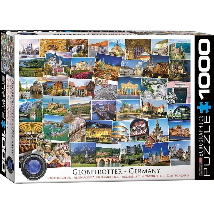 EuroGraphics Puzzle Globetrotter Deutschland