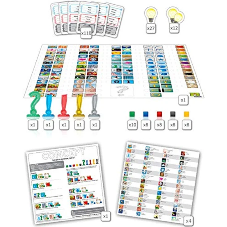 Repos Production Concept NL Kinder und Erwachsene Quetschspiele – Brettspiel (Fragenspiele, Kinder und Erwachsene, 40 Minuten, Jungen/Mädchen, 10 Jahre) – Bild 3