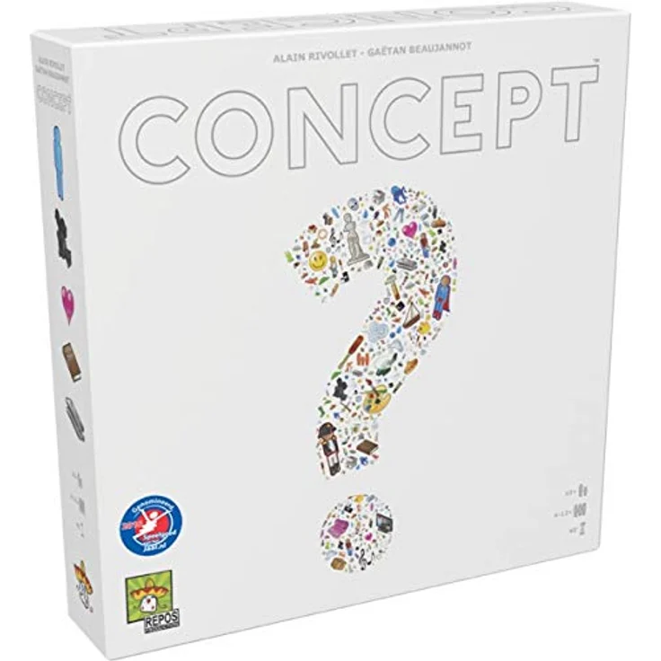 Repos Production Concept NL Kinder und Erwachsene Quetschspiele – Brettspiel (Fragenspiele, Kinder und Erwachsene, 40 Minuten, Jungen/Mädchen, 10 Jahre) – Bild 4