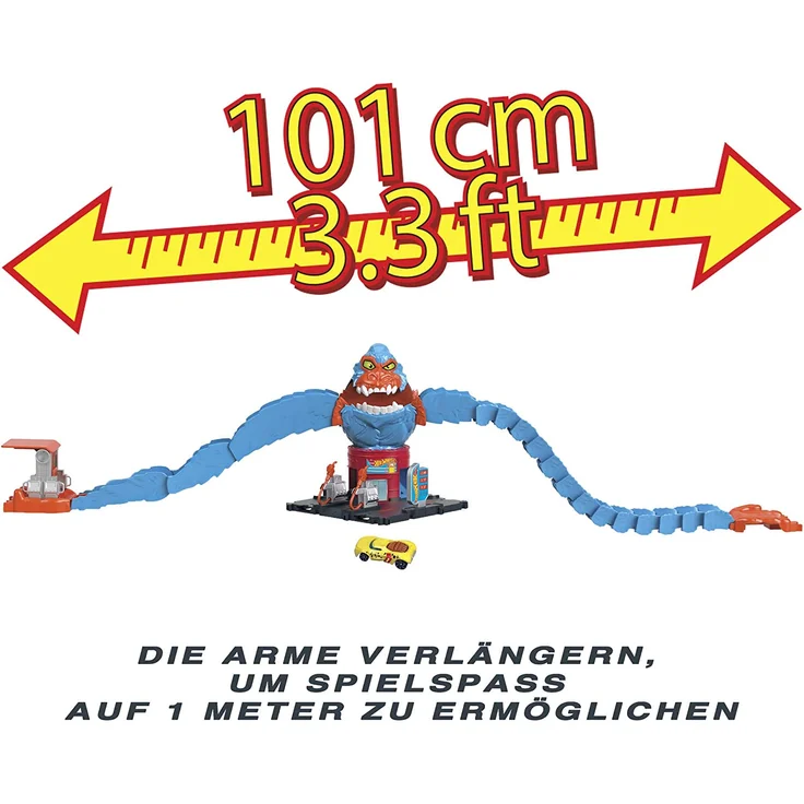 Hot Wheels City Nemesis Lab Gorilla – Bild 3