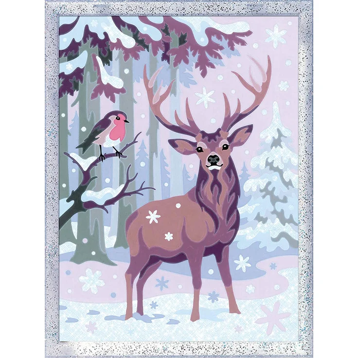 Ravensburger CreArt Festive Friends Malen nach Zahlen Kits für Kinder – Malen und Basteln für Kinder ab 7 Jahren – Bild 2