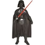 Generique - Darth Vader-Kostüm für Kinder Star Wars schwarz
