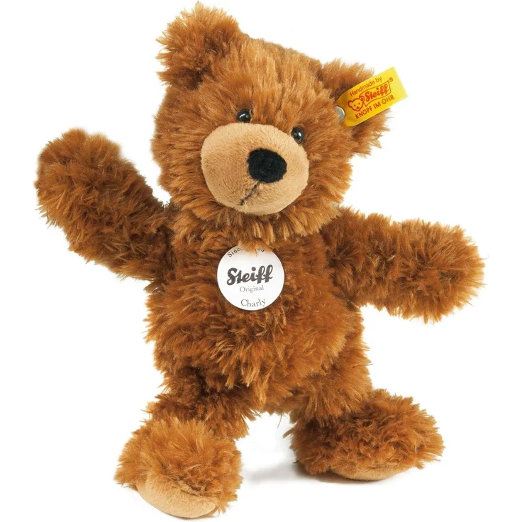012891 - Steiff - Kuschelige Teddybären - Charly Schlenker-Teddybär 23 cm braun – Bild 1