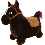 Bayer Chic 2000 Aufblasbares Hüpftier in dunkelbraun