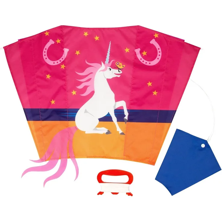 Wolkenstürmer Sled Sunny Kinderdrachen - 1-Leiner Kite ohne Gestänge