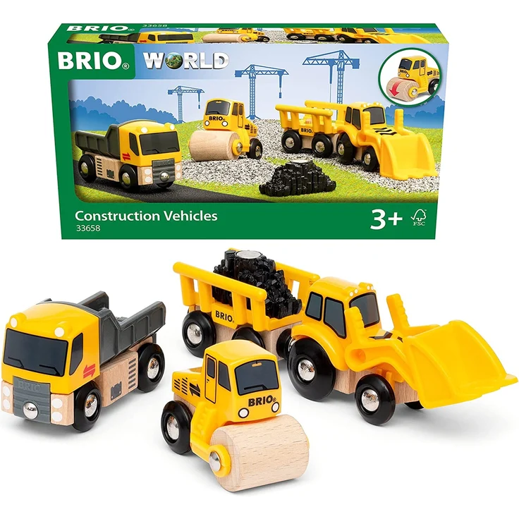 BRIO 33658 Construction Vehicles - Preisvergleich – Bild 1