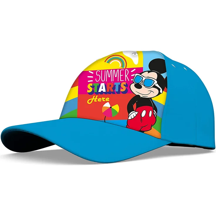 Disney mütze Mickey Mouse junior Baumwolle blau Einheitsgröße