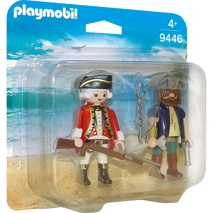 Playmobil 9446 - Duo Pack Pirat und Soldat Spiel
