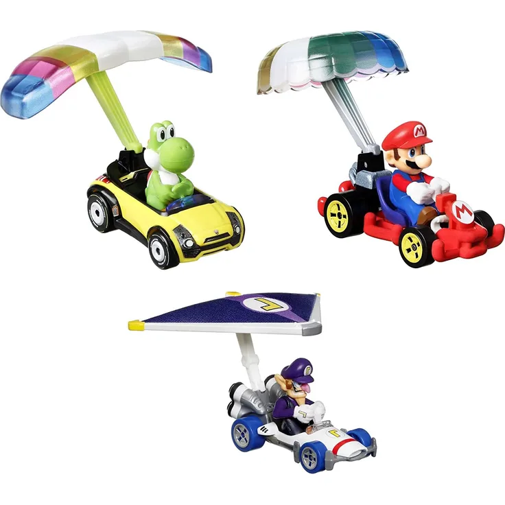 Hot Wheels Mario Kart Glider 3-Pack - HDB38