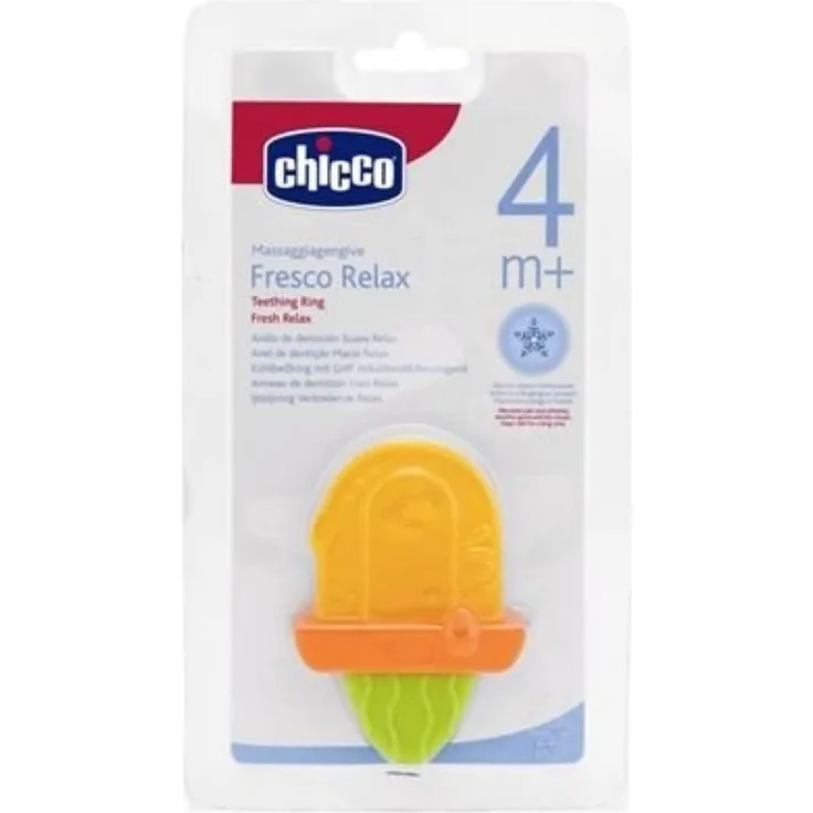 Chicco 00071520500000 - Beißring Softeis, mit sterilem Wasser