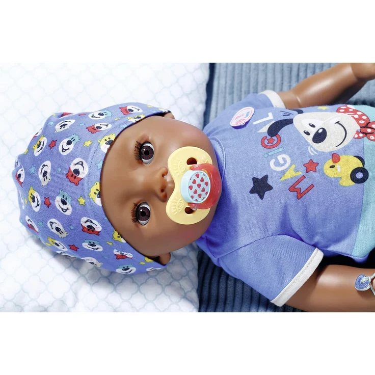 Zapf 831656 'Baby born Magic Boy 43cm' Babypuppe, ab 3 Jahren, mit 10 lebensechten Funktionen – Bild 10