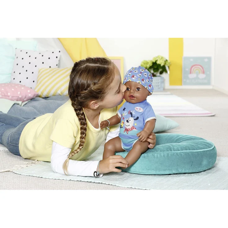 Zapf 831656 'Baby born Magic Boy 43cm' Babypuppe, ab 3 Jahren, mit 10 lebensechten Funktionen – Bild 9