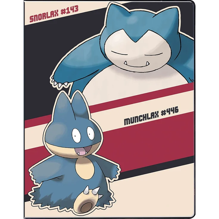 Pokemon 9-Pocket Portfolio - Snorlax & Munchlax – Bild 2