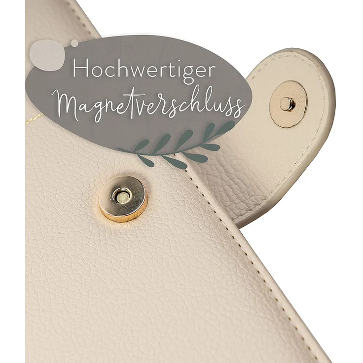 TWIVEE - Mutterpasshülle (Love) - Organizer mit Magnetverschluss - Deutscher Mutterpass - Mutter-Kind-Pass - Inkl. Notizblock und 8 Fächern – Bild 4