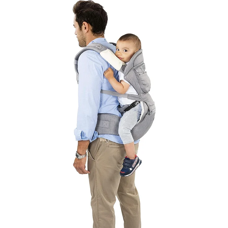 Chicco Babytrage Denim, Junior, Polyester/Mesh, Jeans, blau – Bild 12