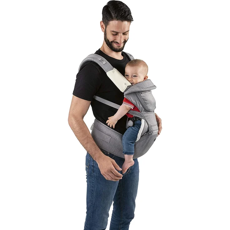Chicco Babytrage Denim, Junior, Polyester/Mesh, Jeans, blau – Bild 11