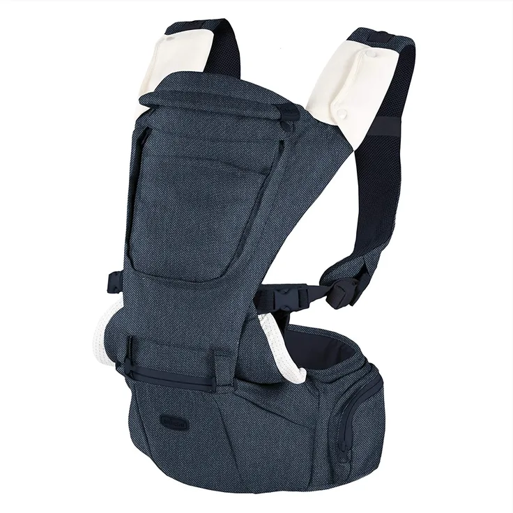 Chicco Babytrage Denim, Junior, Polyester/Mesh, Jeans, blau
