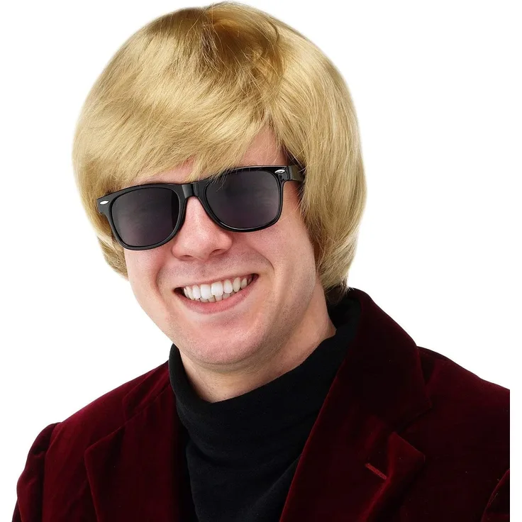 perücke Heino Polyester blond Einheitsgröße