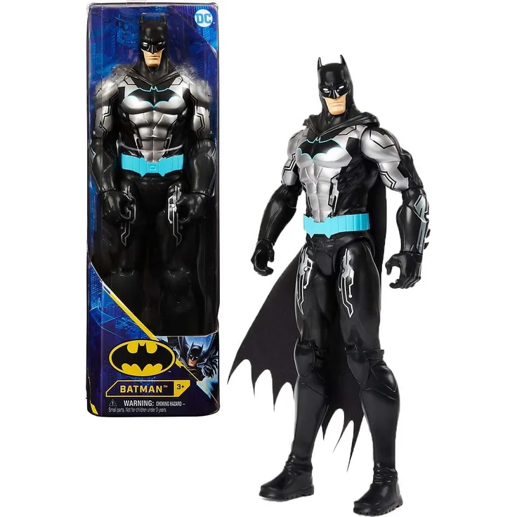 Spin Master Batman 30cm-Actionfigur - Batman Tech-Look Spielfigur