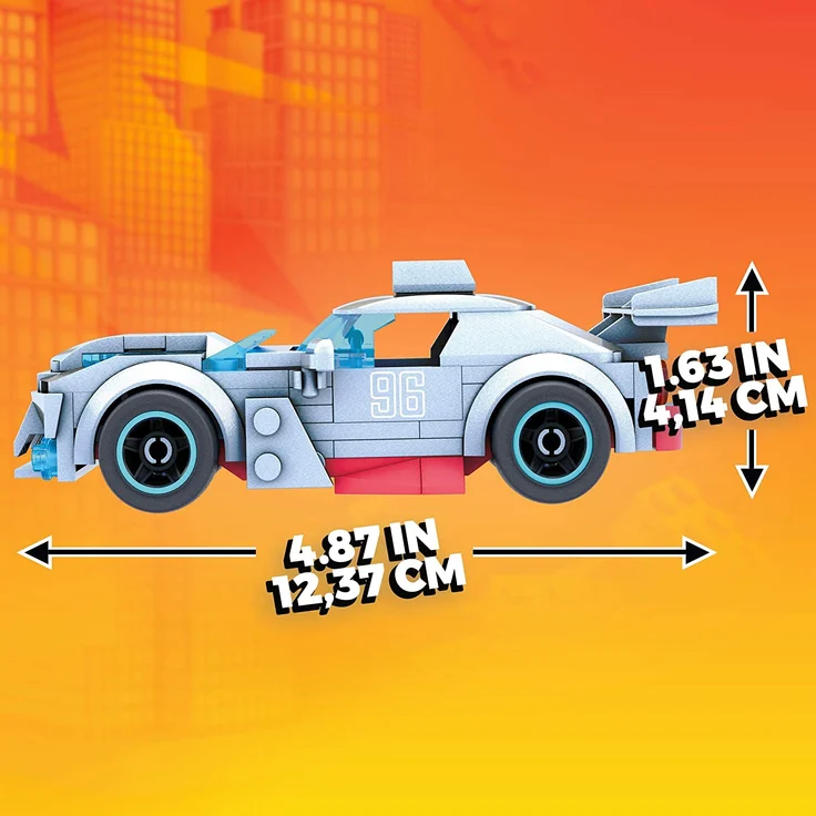 MEGA GVM32 - MEGA Construx + Hot Wheels GT Hunter Fahrzeug zum zusammenbauen, Spielzeug Bauset, für Kinder ab 5 Jahren – Bild 5