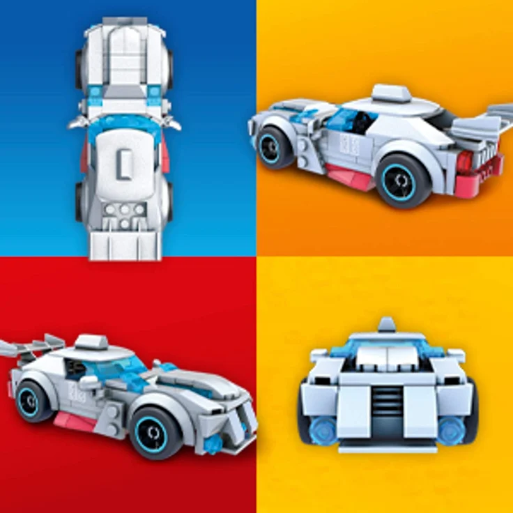 MEGA GVM32 - MEGA Construx + Hot Wheels GT Hunter Fahrzeug zum zusammenbauen, Spielzeug Bauset, für Kinder ab 5 Jahren – Bild 3