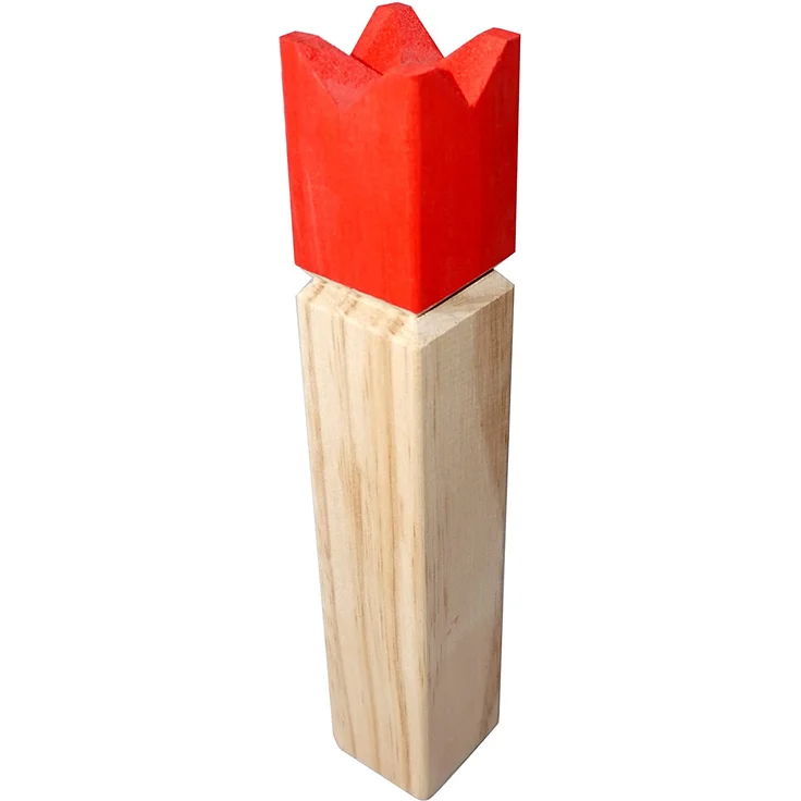 Ocean 5 Kubb - Original Wikinger Spiel | Premium FSC® Holzspiel im Stoffbeutel mit massiven Figuren | Schwedenschach Holz Outdoor Spiel Wurf Schach Spiele | Kubb Spiel für Kinder und Erwachsene | – Bild 3