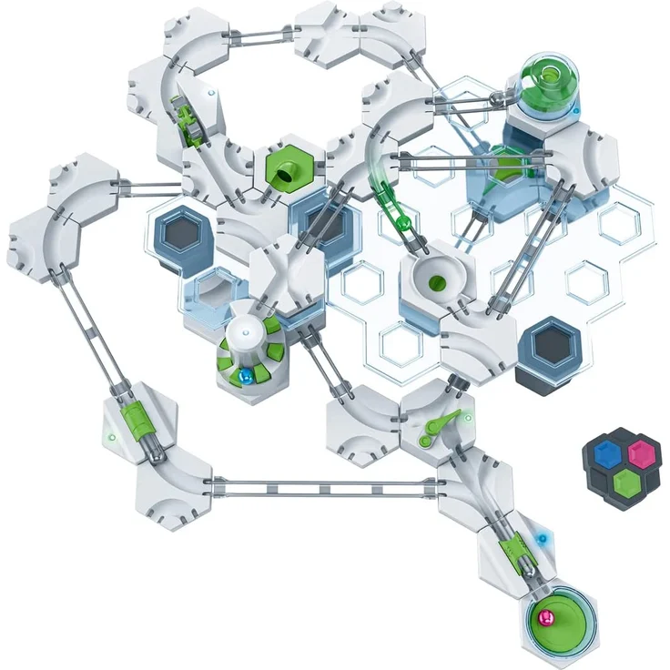 Ravensburger GraviTrax POWER Starter-Set XXL. Interaktives Kugelbahnsystem mit allen verfügbaren, elektronischen Elementen, für Kinder ab 8 Jahren. Kombinierbar mit allen GraviTrax Produkten & -linien – Bild 3