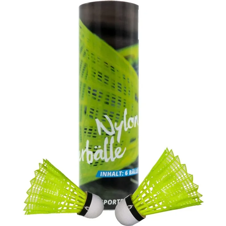 Amigo 38245 PIN Badmintonbälle aus Nylon