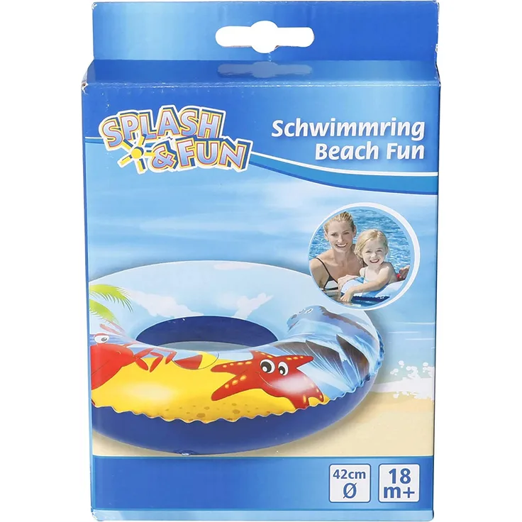 Splash & Fun Schwimmring Beach Fun, 42 cm