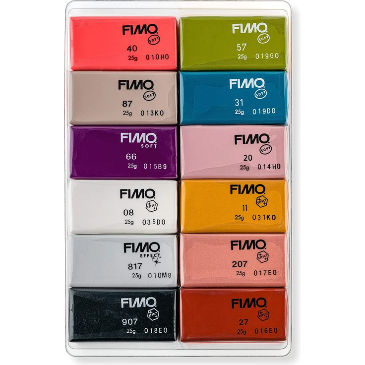 STAEDTLER Modelliermasse Fimo soft 12er sort. Fashion Farben – Bild 2