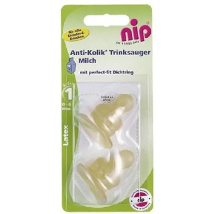 Trinksauger Milch Latex Gr.1