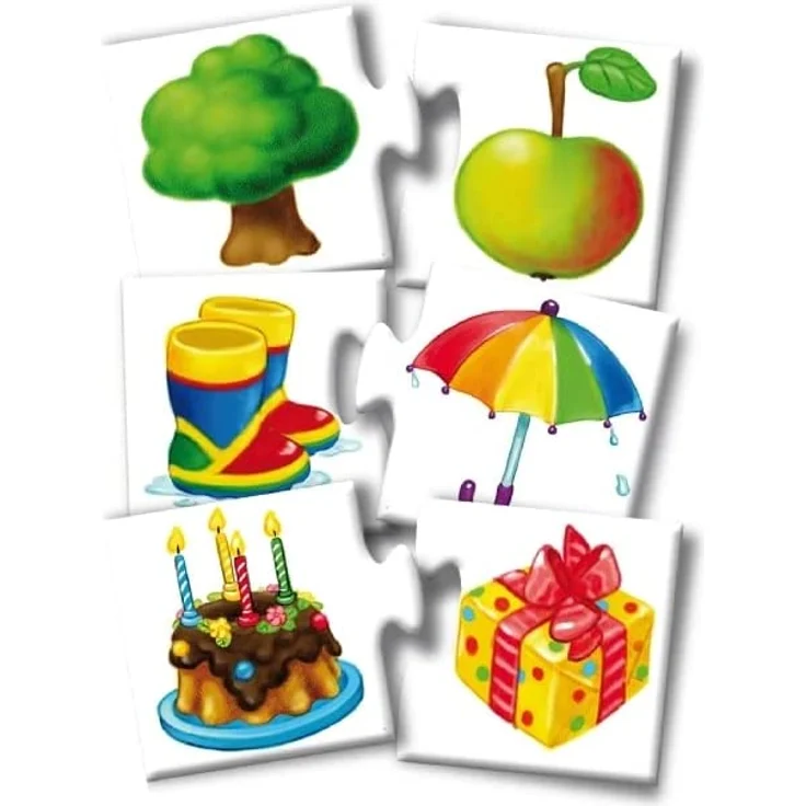 Noris 608985662 Was gehört zusammen, das beliebte Kinderspiel für Groß und Klein-Reise-und Mitbringspiel, ab 3 Jahren – Bild 6