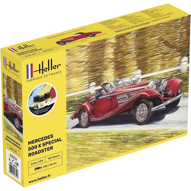 Heller 56710 STARTER KIT 500 K Special Roadster