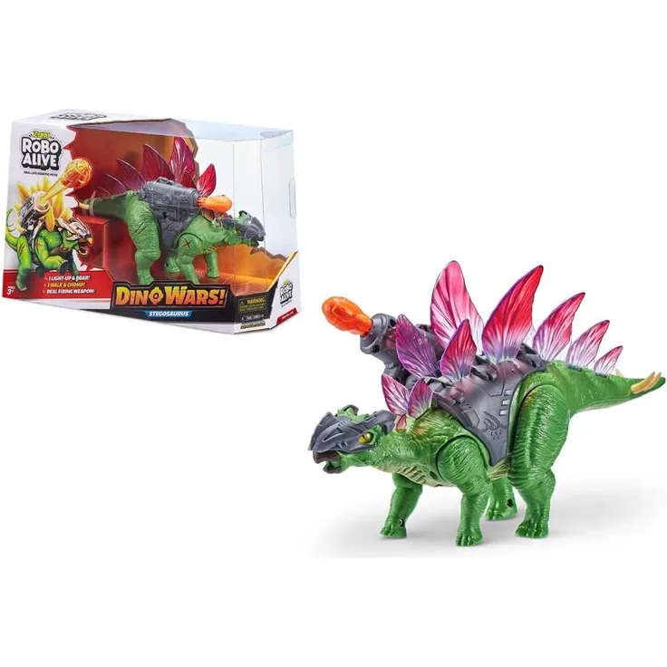 ROBO ALIVE DINO WARS STEGASAURUS GRÜN